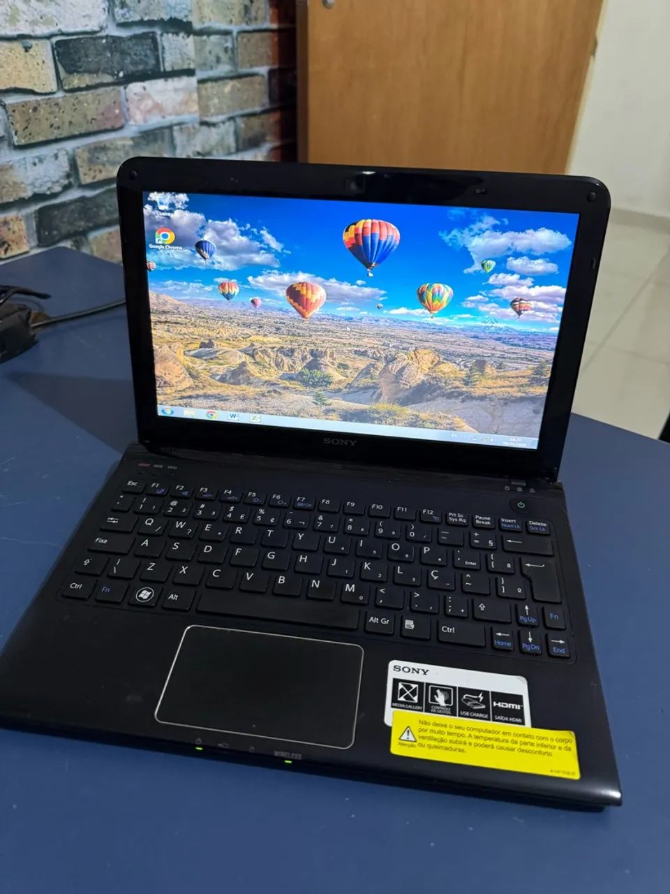 Notebook Sony 11 polegadas