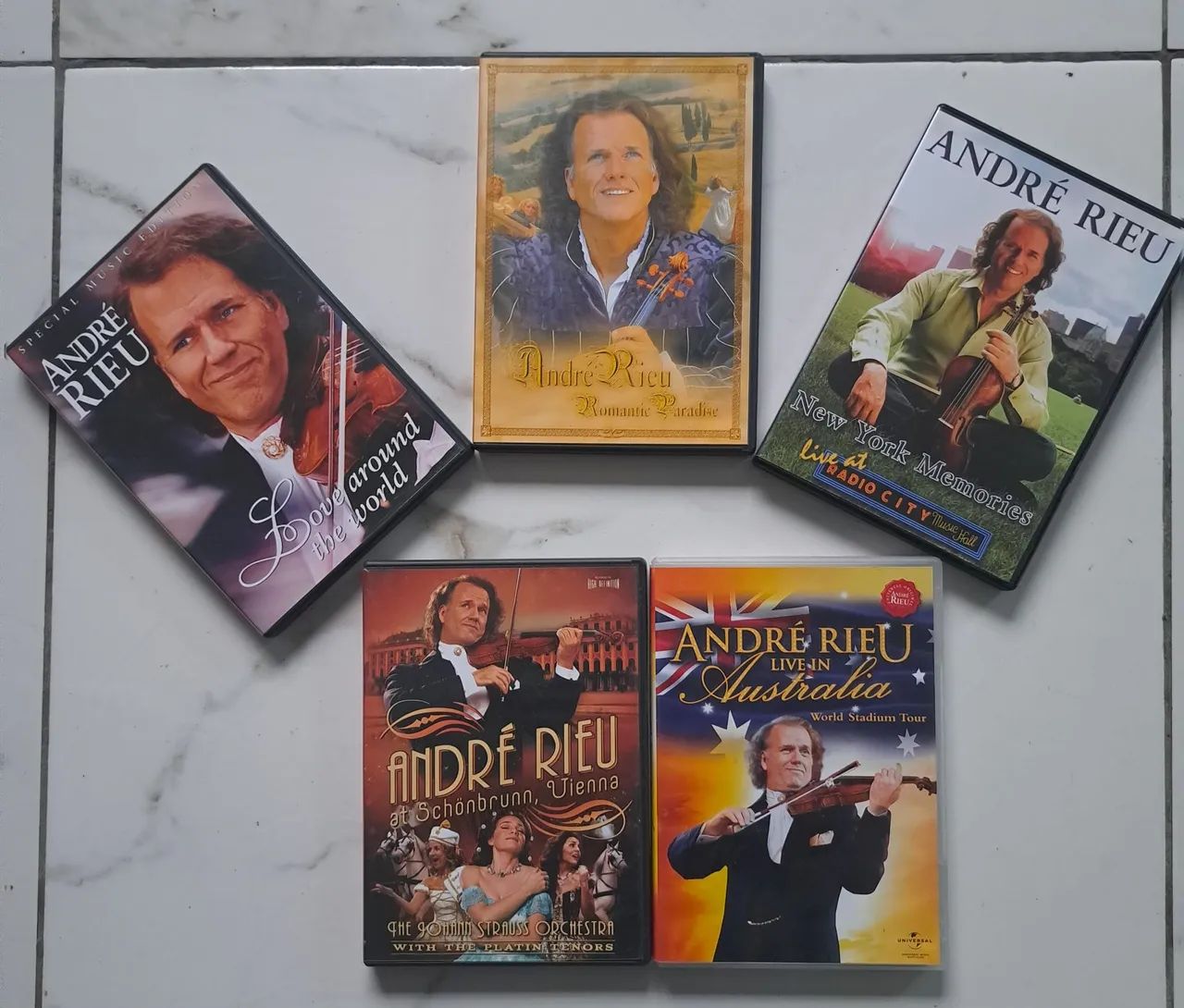 DVDs de shows do maestro André Rieu - Foto 5