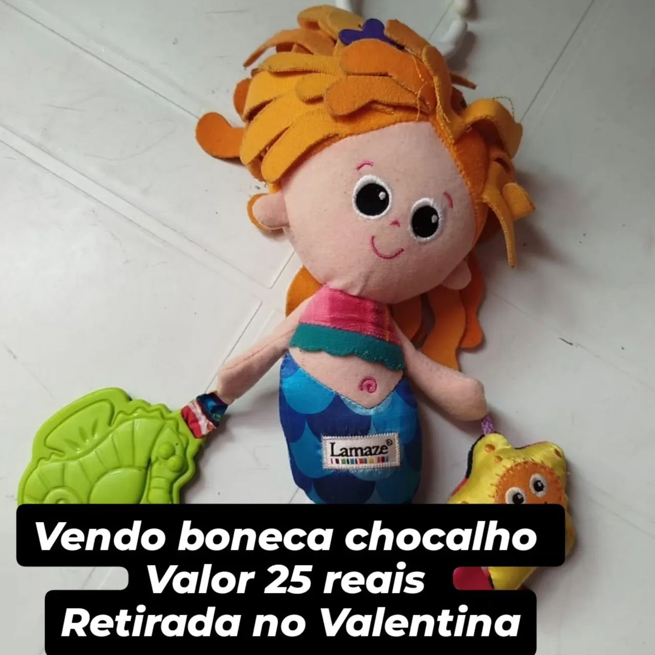 Boneca chocalho  - Foto 3