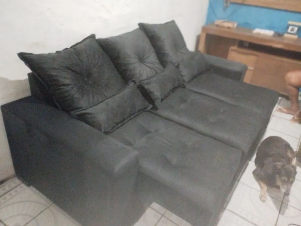 Sofá retrátil 2 metros frete gratis - Foto 4