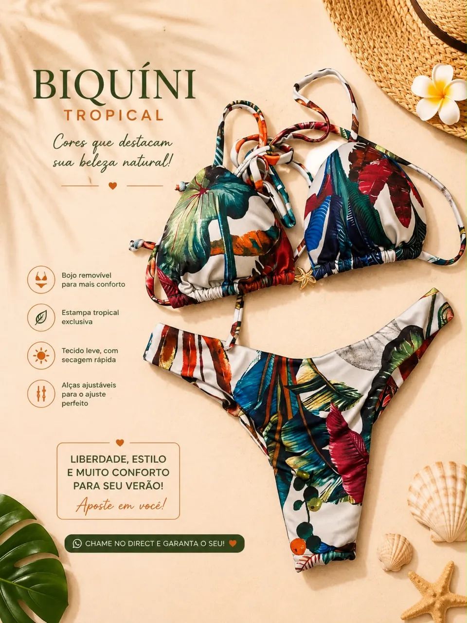 Biquíni curtininha  - Foto 2