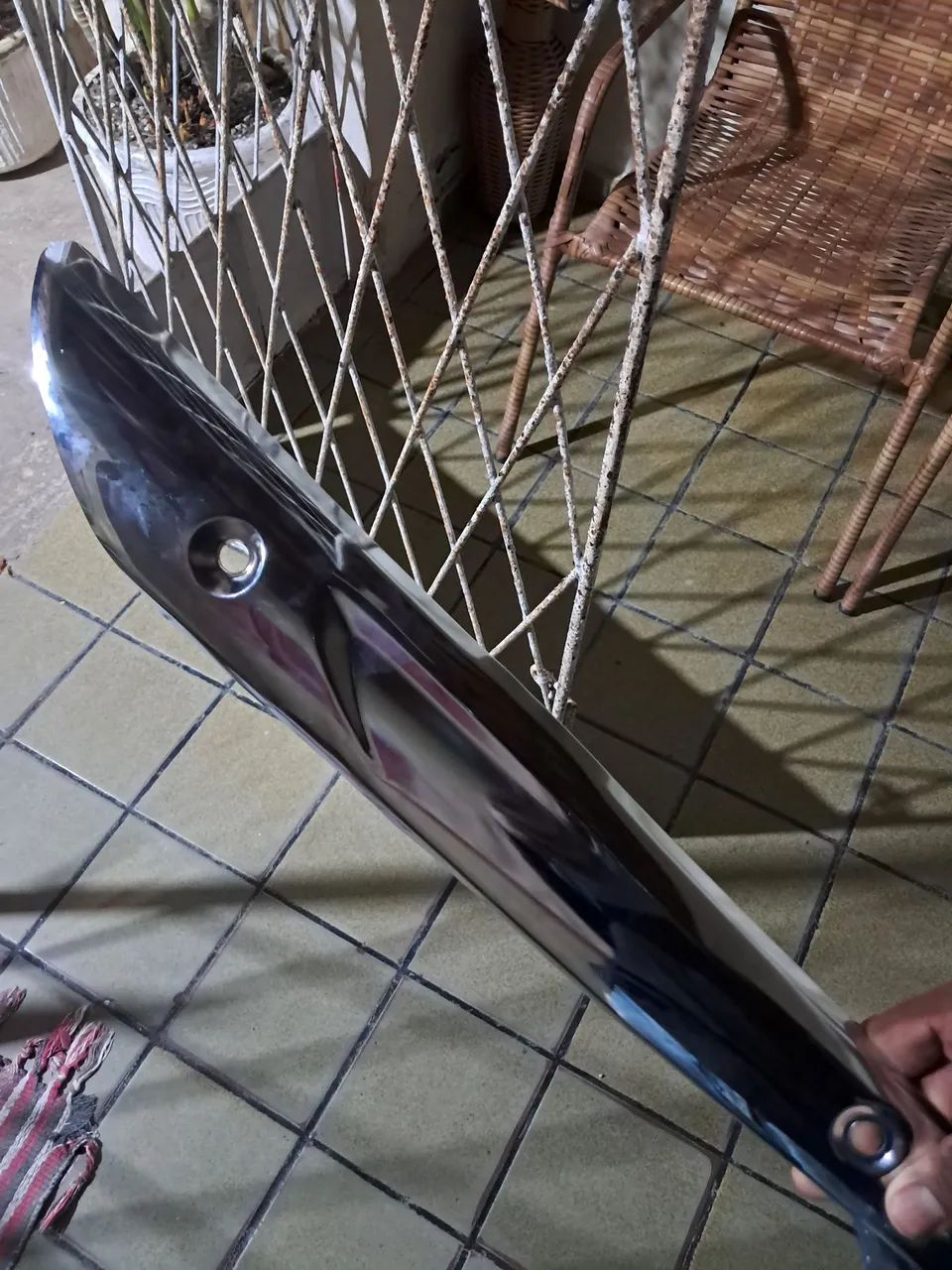 Protetor de escapamento 
