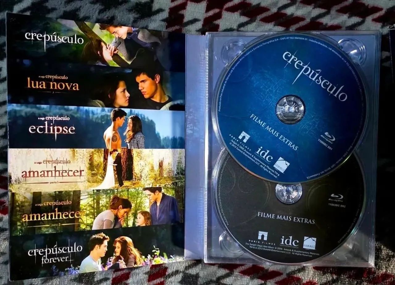 Box crepúsculo - bluray - Saga completa  - Foto 3