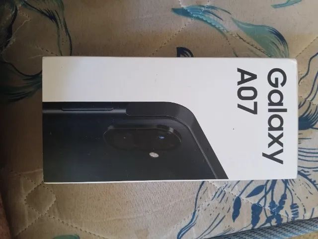 Celular Galáxia A07/ 128 GB/ Na caixa/sem uso/Nota fiscal.