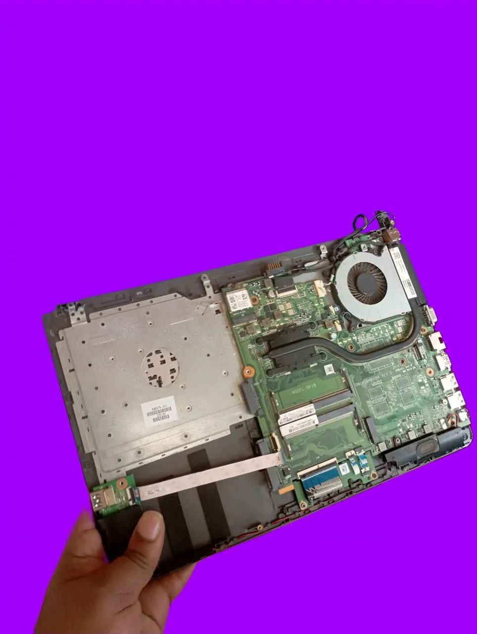 Placa Mãe Notebook HP 240 G6 i5 + Fonte + Cooler (Tudo Funcionando)