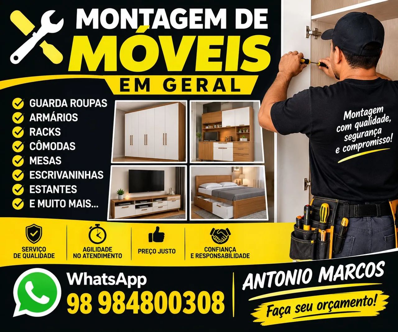 Montagem De Móveis 