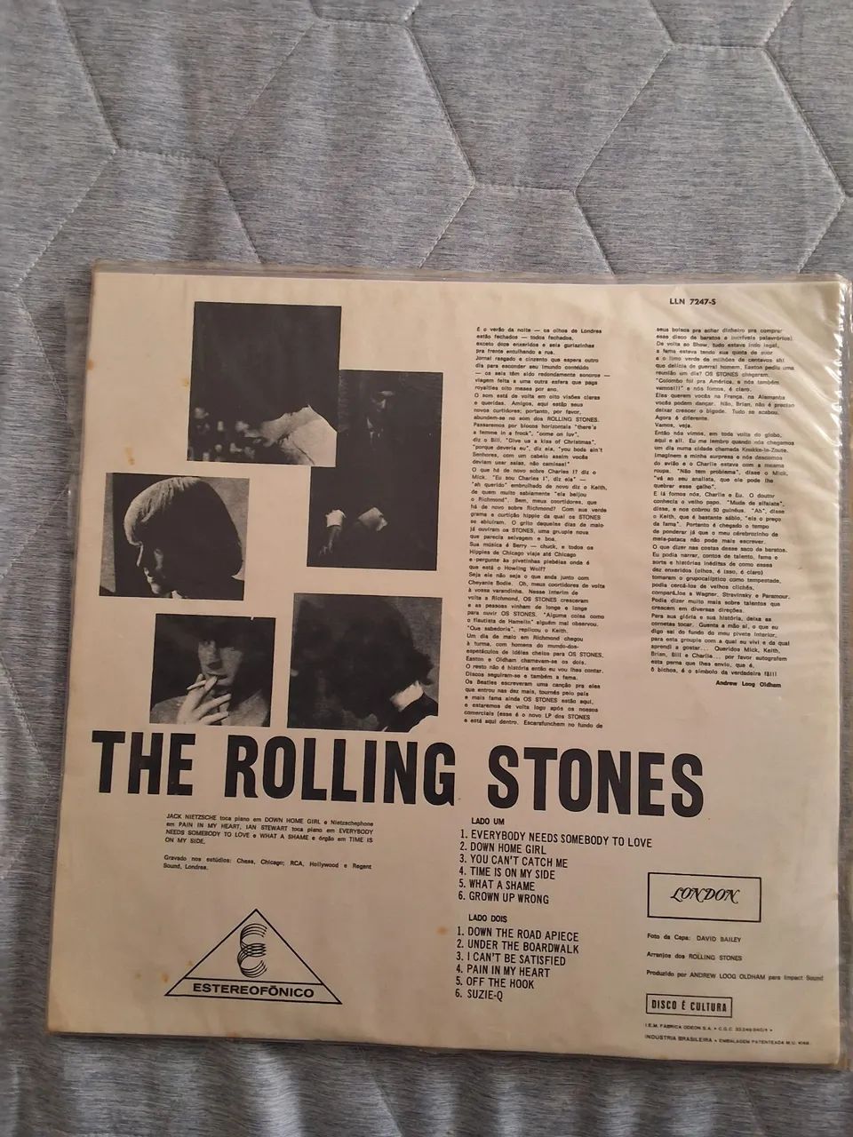 LP THE ROLLING STONES LONDON 1972  - Foto 2