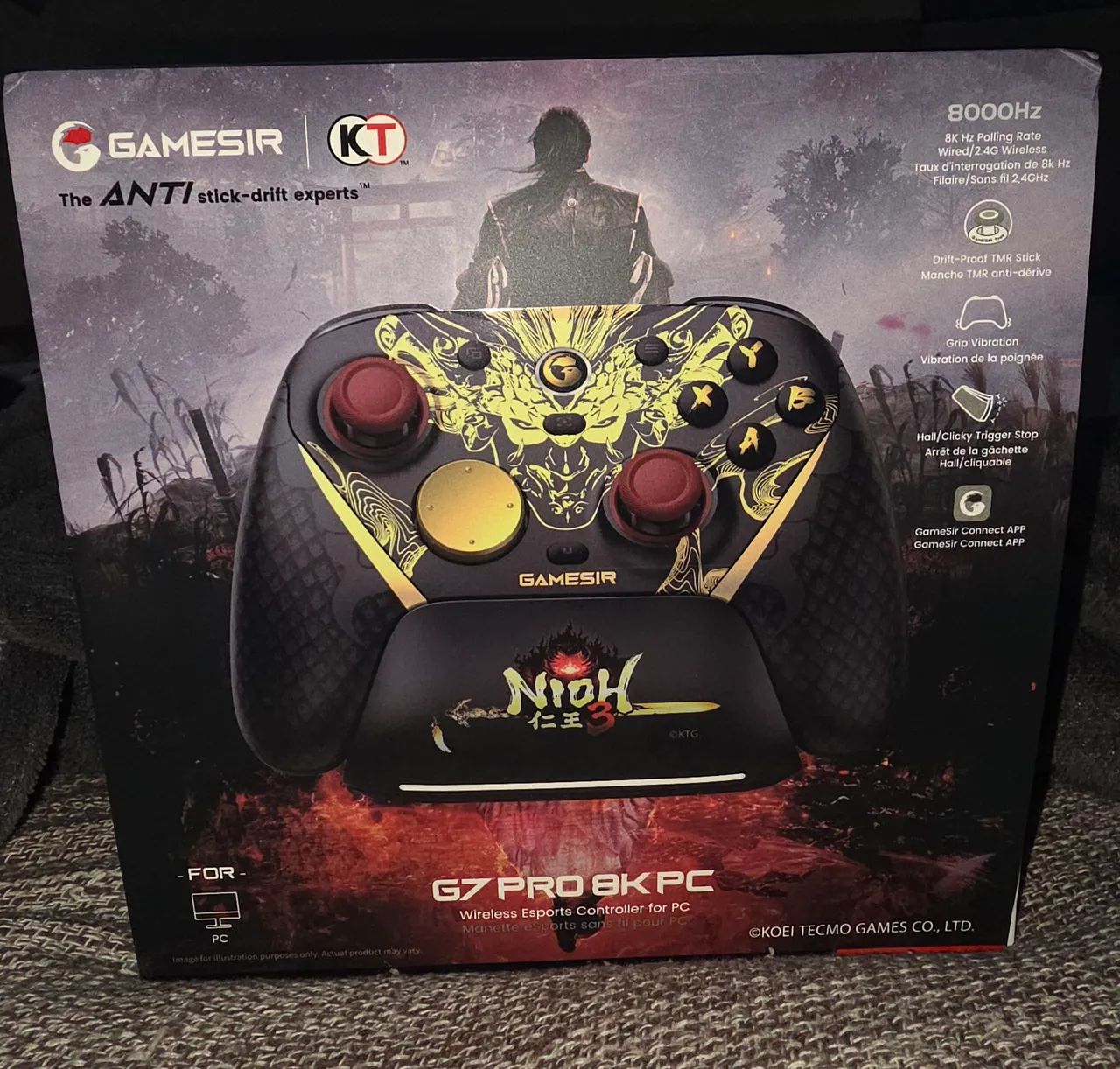 GameSir G7 Pro 8K Nioh 3 Edition PC, Switch, Android - Peças e
