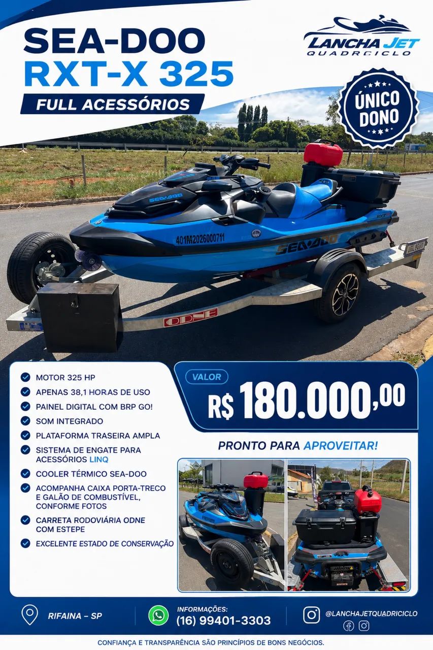 Jetski Seadoo Rxtx 325 