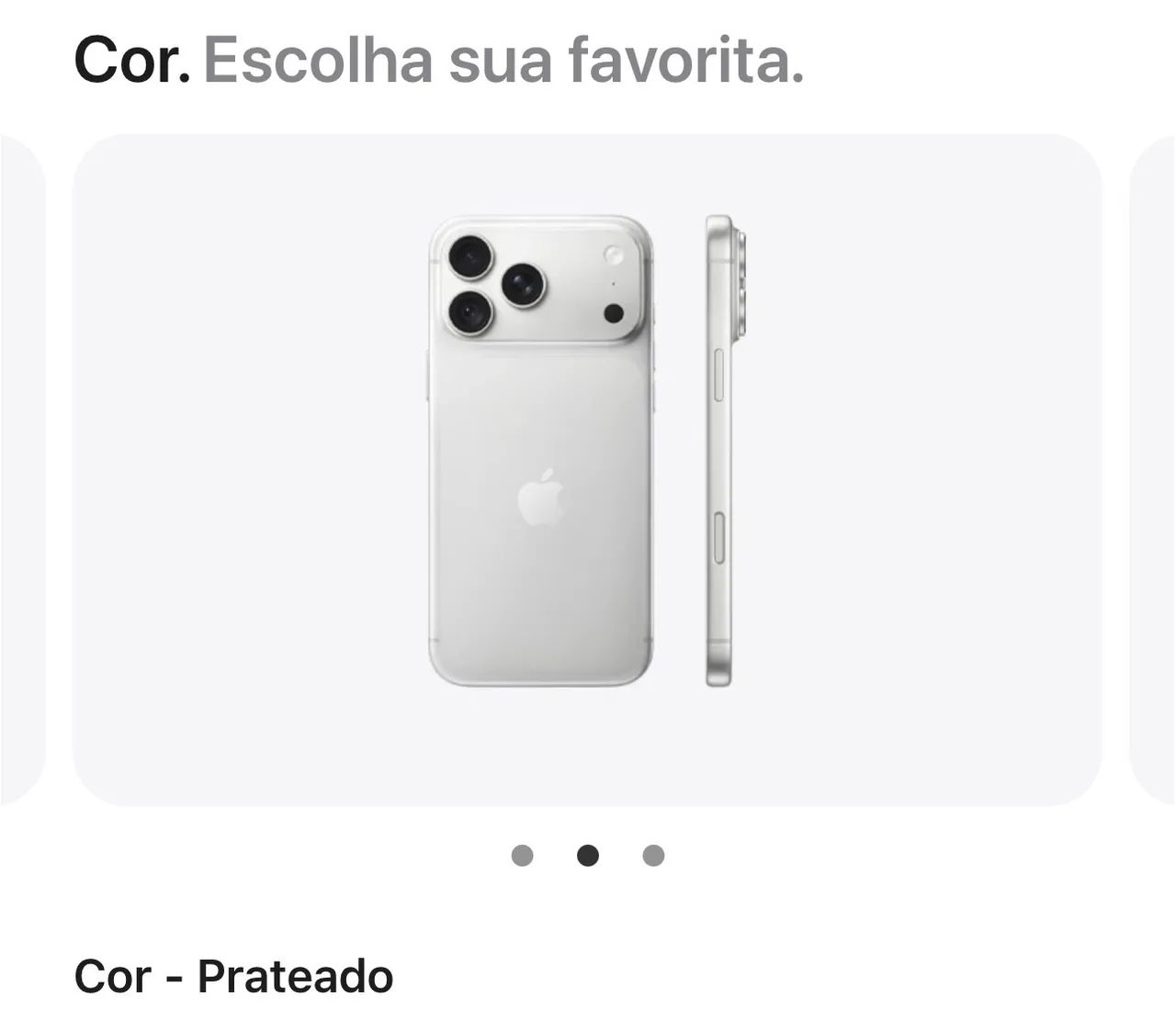 IPHONE 18 PRO MAX 256 GB PRATEADO 