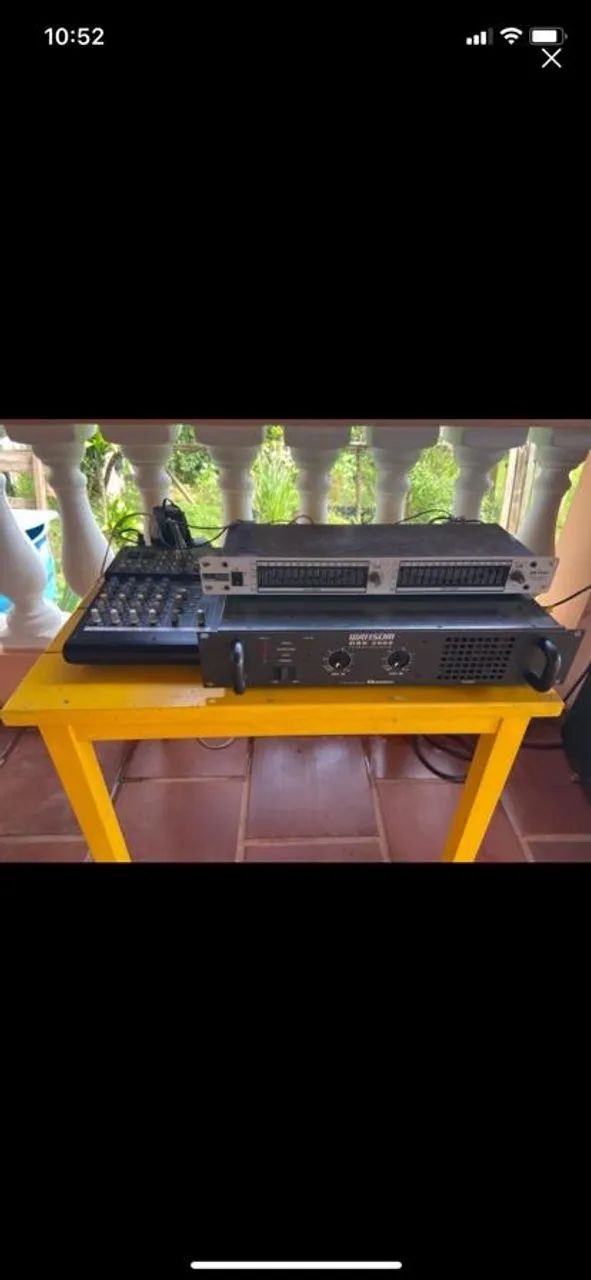 Vende-se som semi profissional é uma caixa CSR ativa  - Foto 3