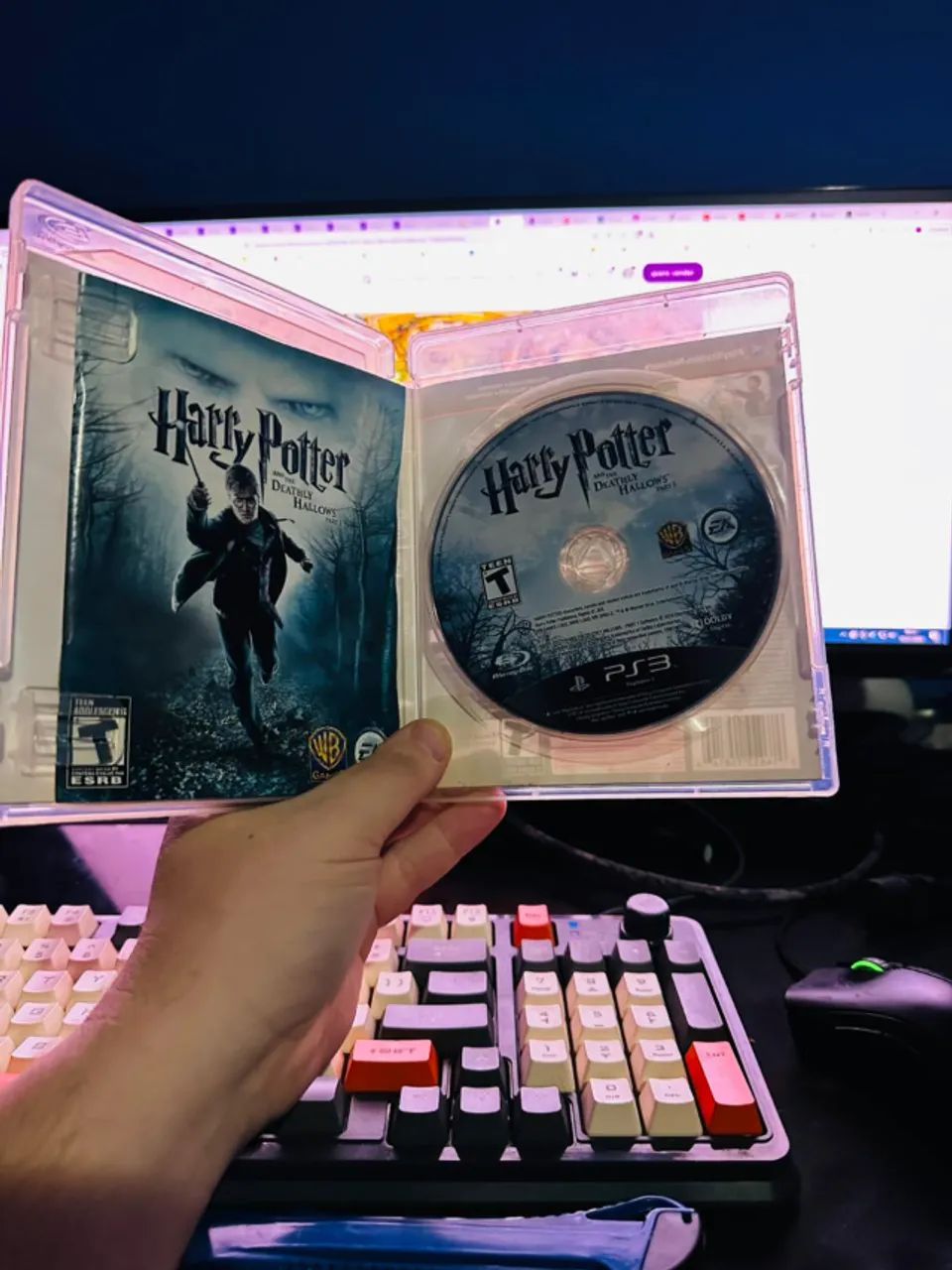 jogo original para ps3 midia fisica - harry potter e as reliquias da morte parte 1 - Foto 2