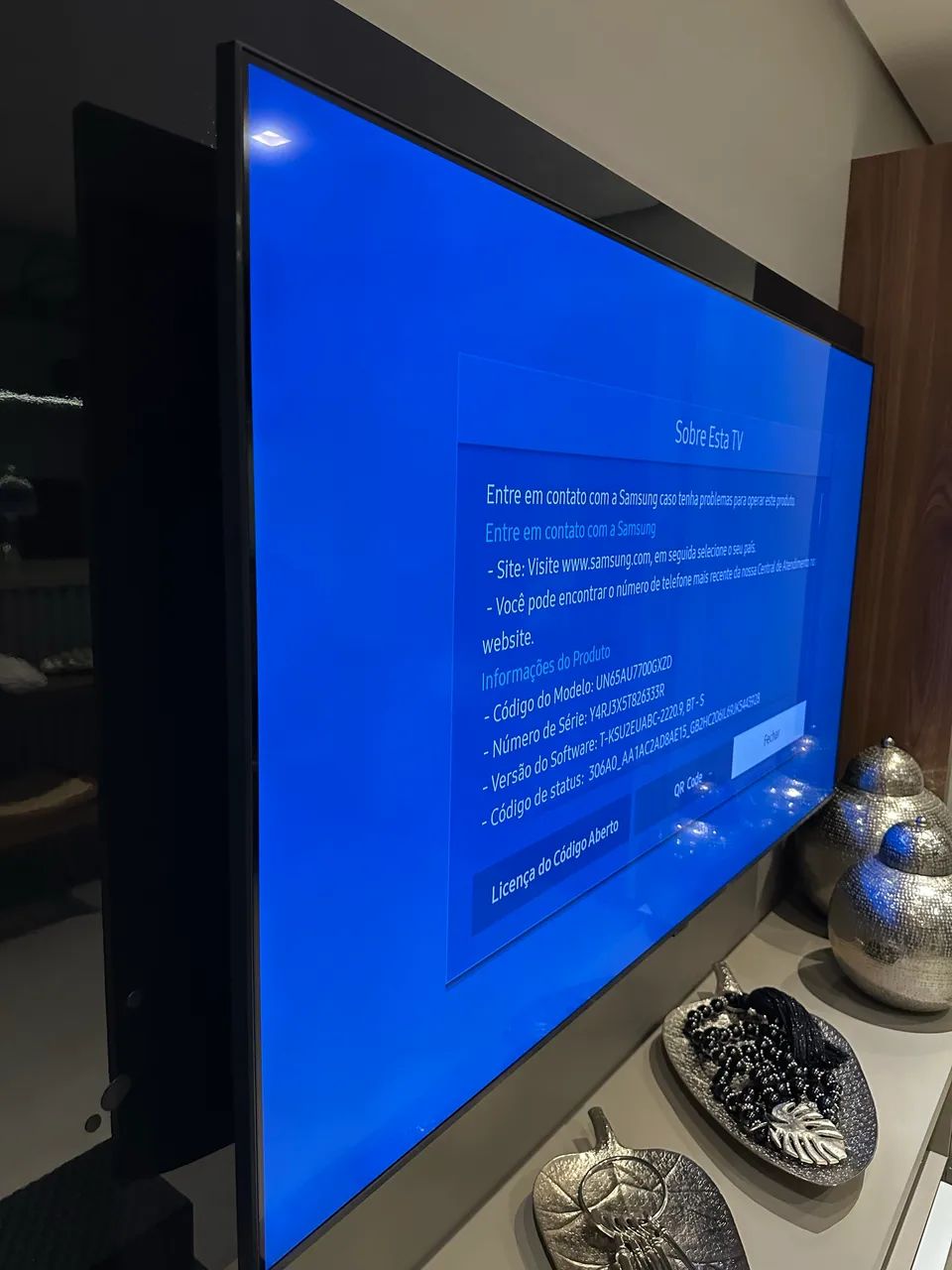 Smart TV LED 4k 65? Samsung UN65AU7700GXZD - Foto 3