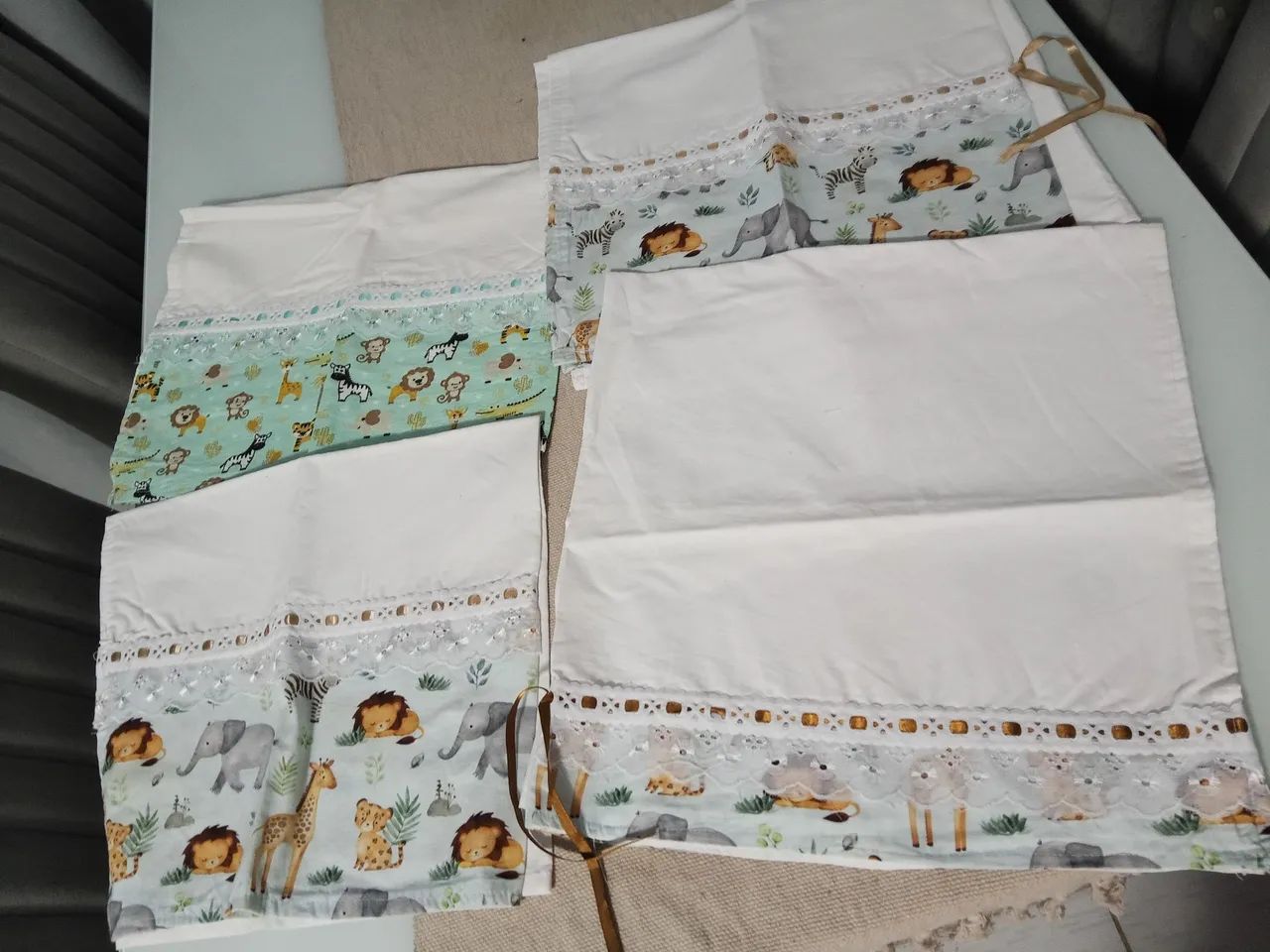 Pano de berço bebê menino  - Foto 2