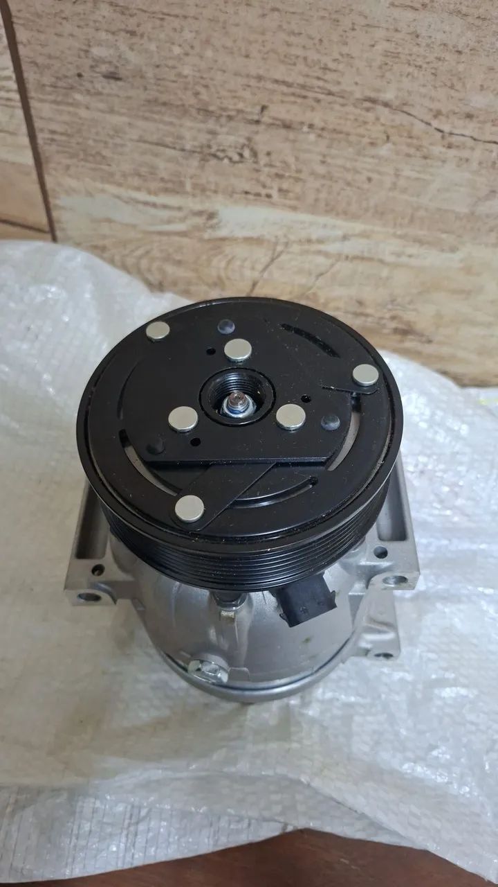 Compressor Delphi Ar Renault Master 2006 2.5 L1H1 - Foto 4