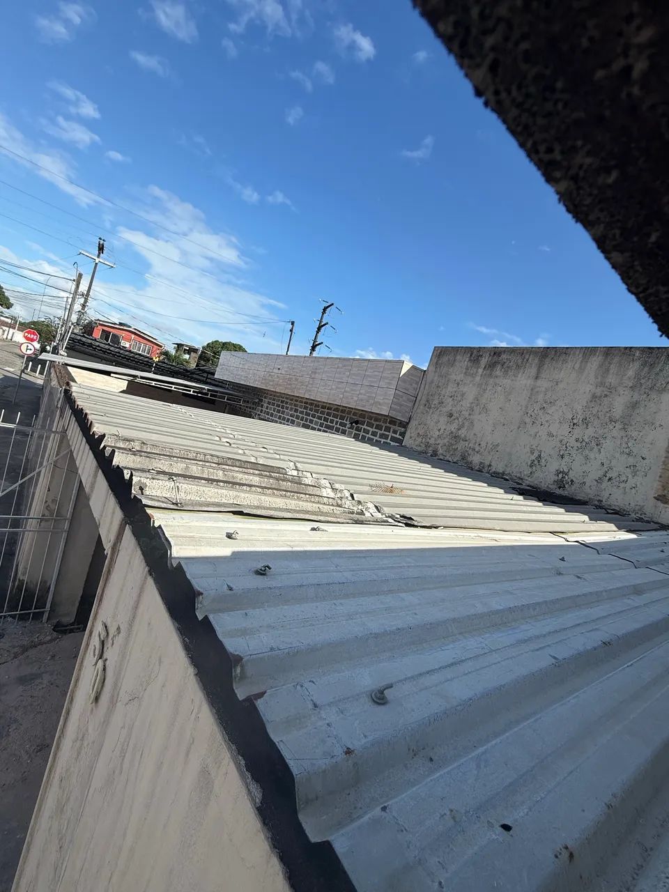 Telhado galvanizado 