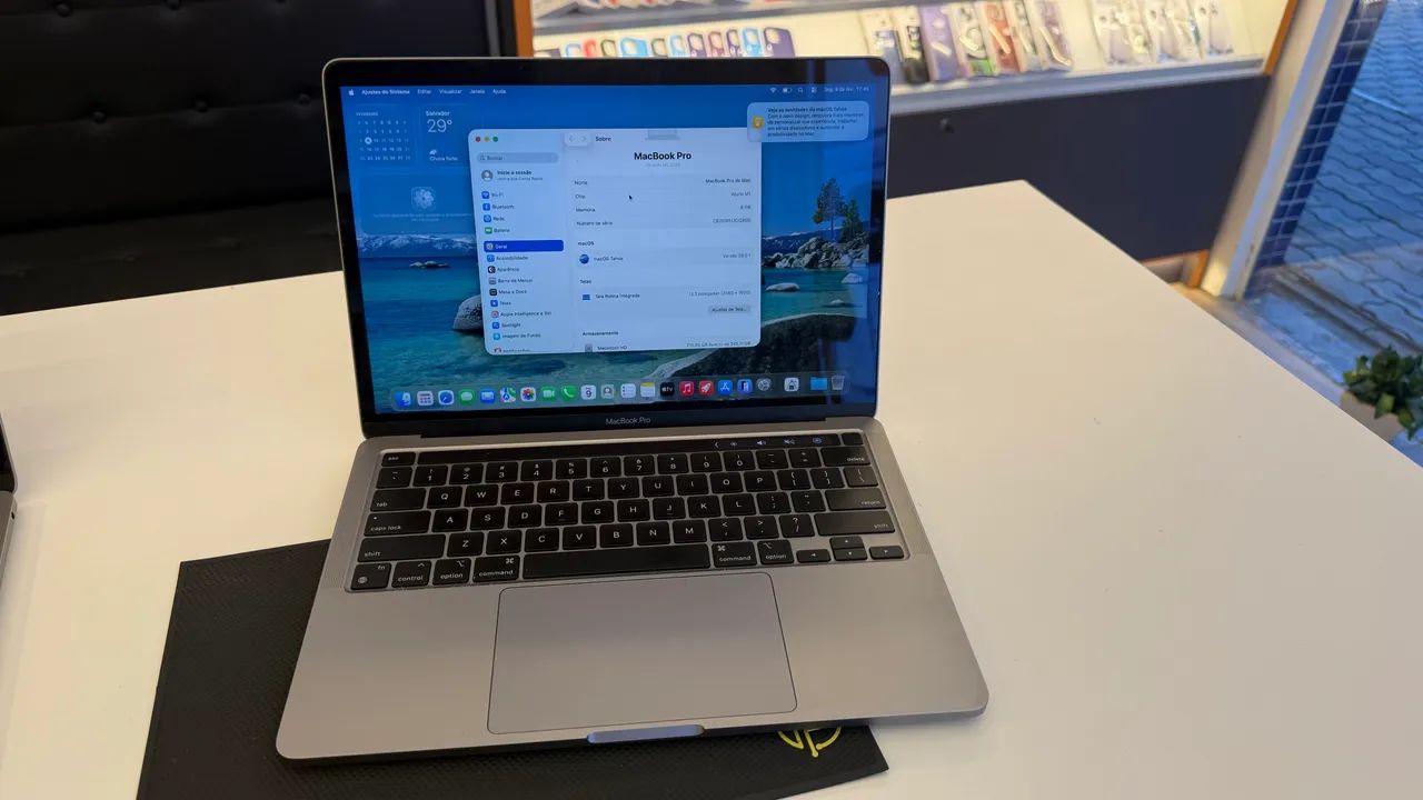 MacBook Pro M1 13? 2020 | 8GB RAM | 256GB SSD | Bateria 85% | 186