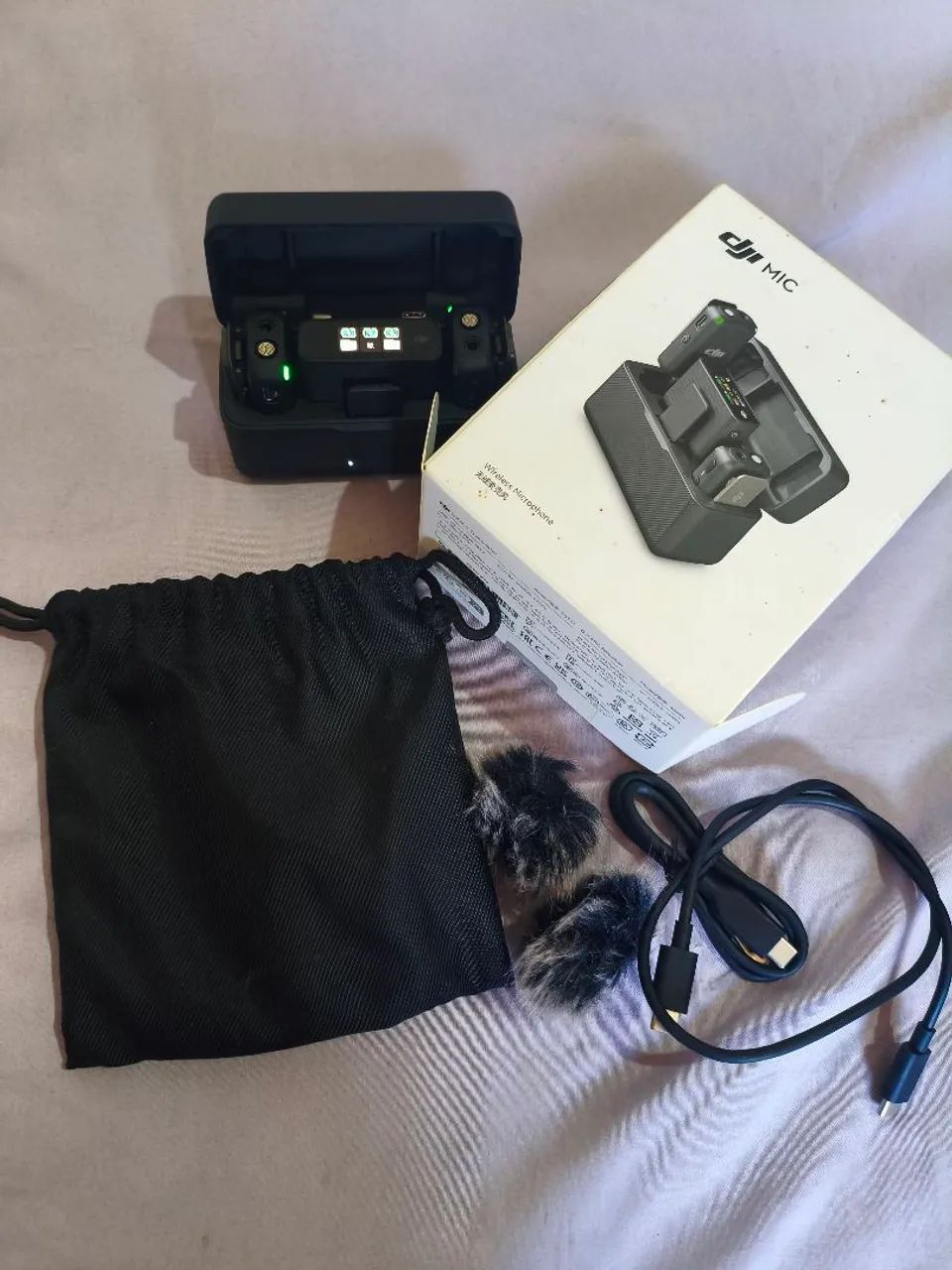 Microfone DJI combo
