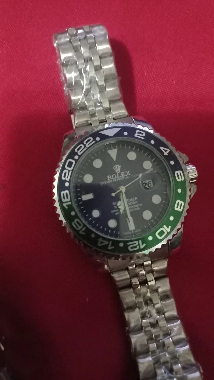 Relógio Rolex Submarine aquamen automático 