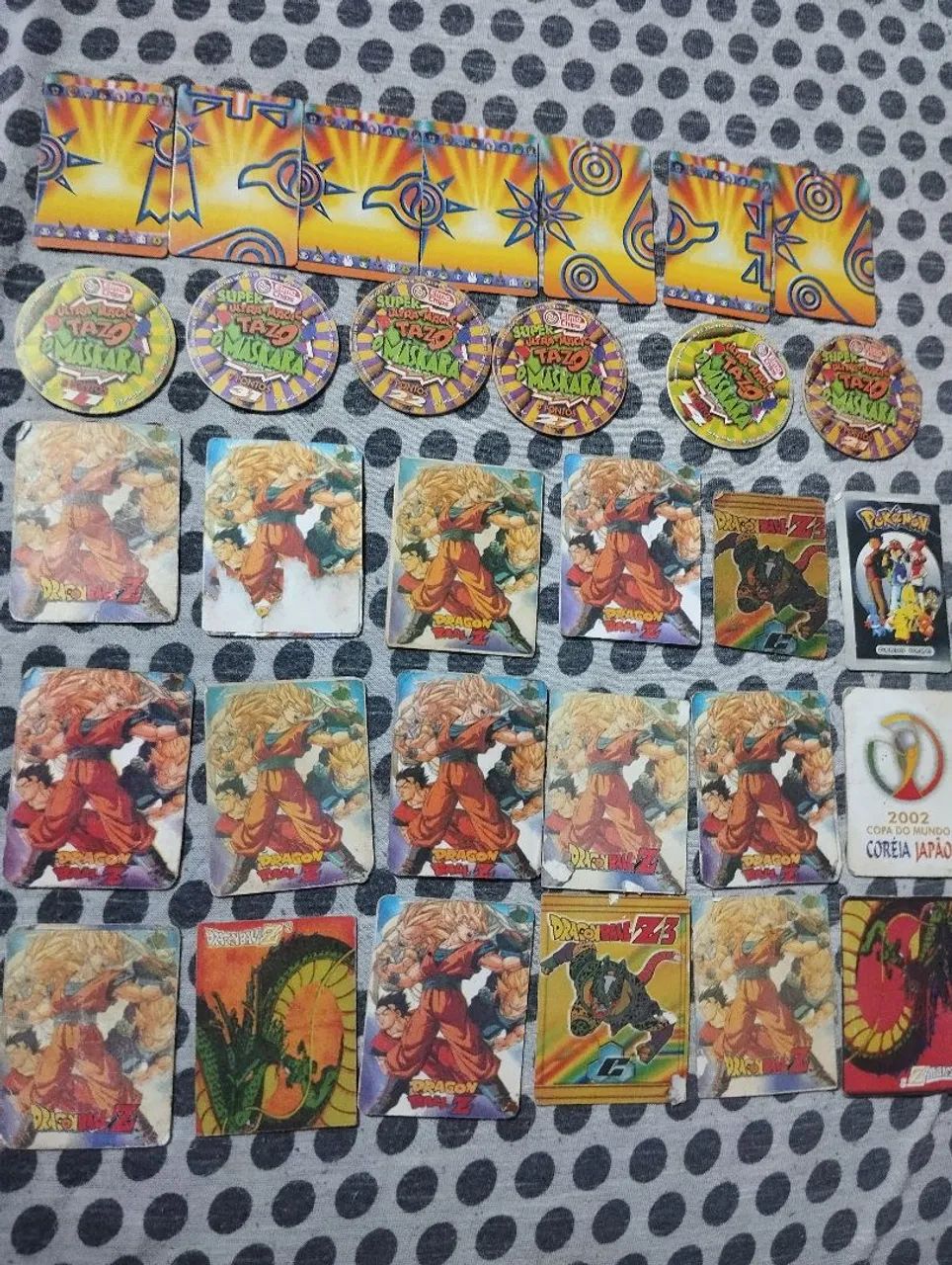 Tazos o máscara e cards dragon bal e digimn - Foto 2