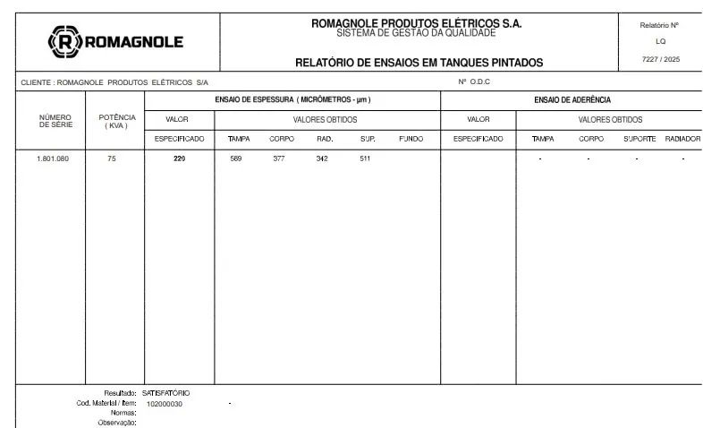 Transformador Trifásico 75KVA a Óleo - Novo - Ainda se encontra na fábrica em SP - Foto 4