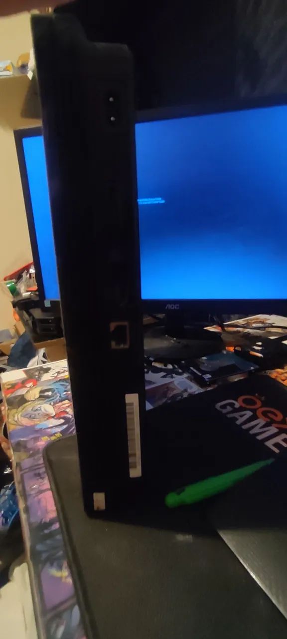 Ps3 slim com defeito sem imagem apenas o console.  - Foto 3