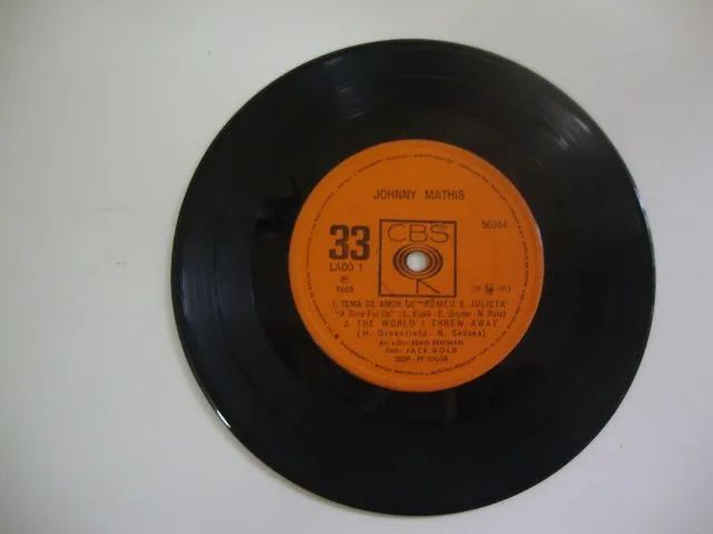 Compacto Vinil Johnny Mathis -cbs 1969