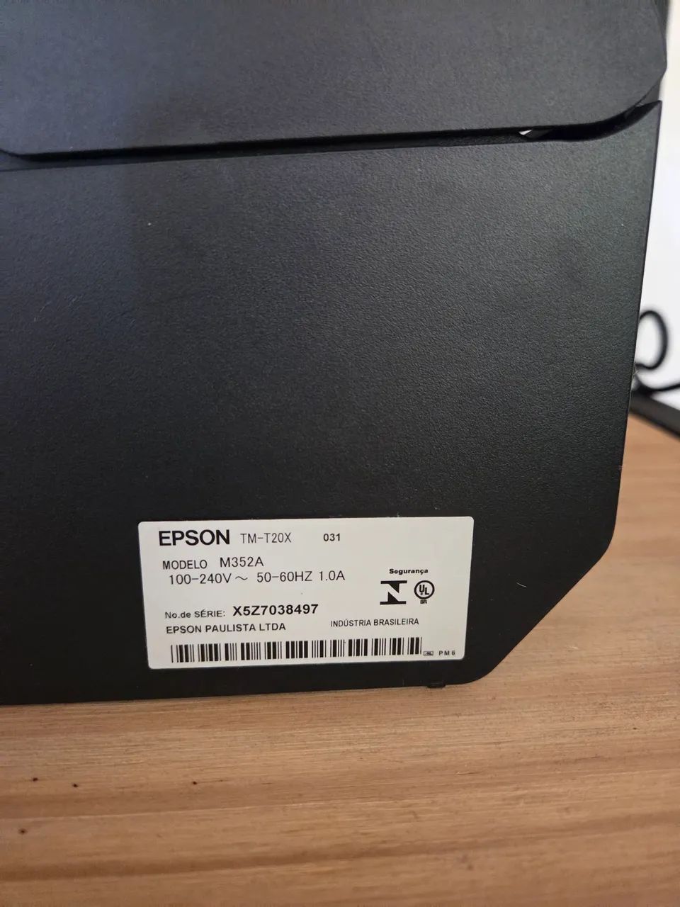 Impressora Epson cupom fiscal modelo T120X - Foto 2