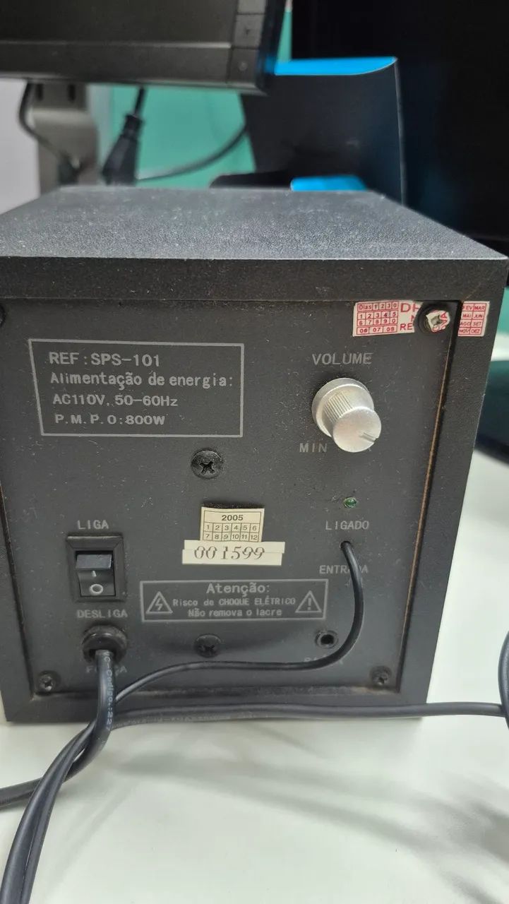 Caixa de Som 2.1 com Subwoofer - Som para PC / TV - Foto 3