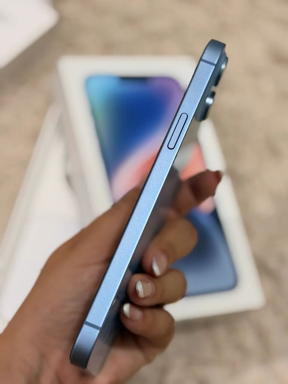 iPhone 14 Plus 256g semi novo com caixa - Foto 3