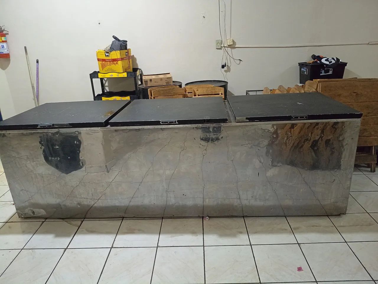 Freezer horizontal 3 portas