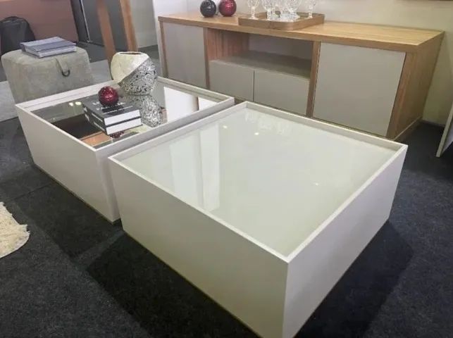 Mesa De Centro Megara Dividimos Em Até 10x Sem Juros - Foto 2
