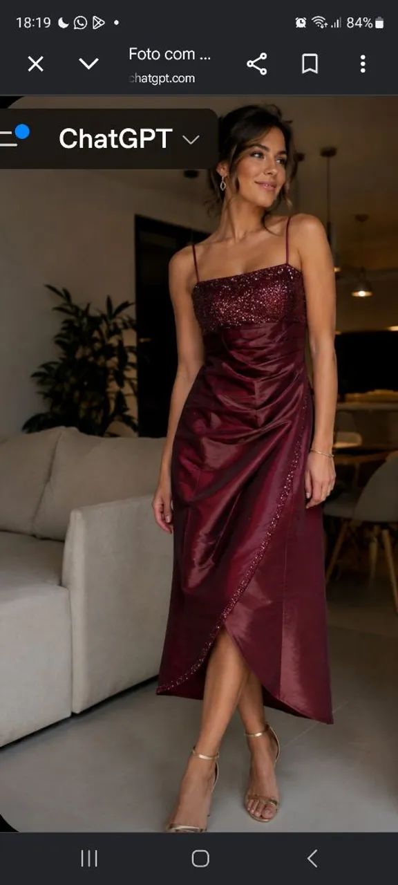 Vestido de festa tam P