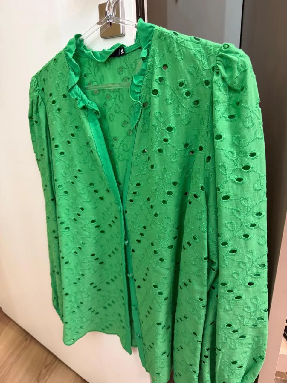 Camisa em lese manga longa tamanho M - Foto 3