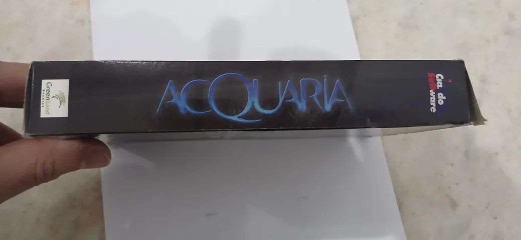 Jogo Acquária PC CD-ROM Sandy & Junior 2003 Original Completo com Caixa - Foto 3