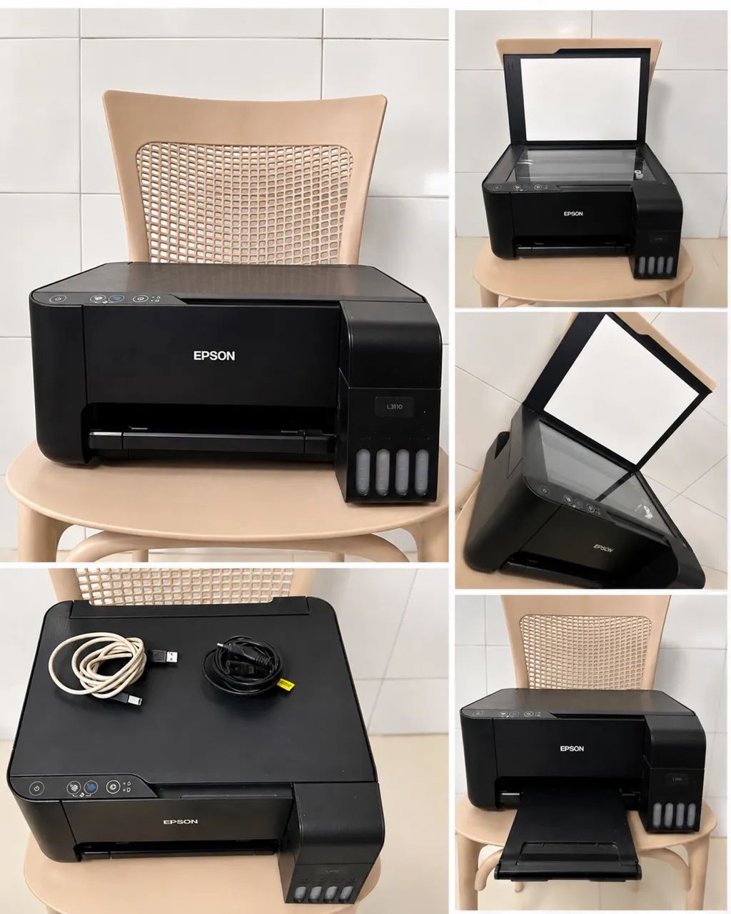 Epson EcoTank L3110 Completa | Imprime, Copia e Escaneia | R$ 500 - Foto 2