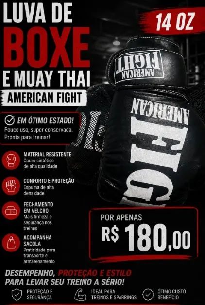 Luva BOX MUAI THAI 
