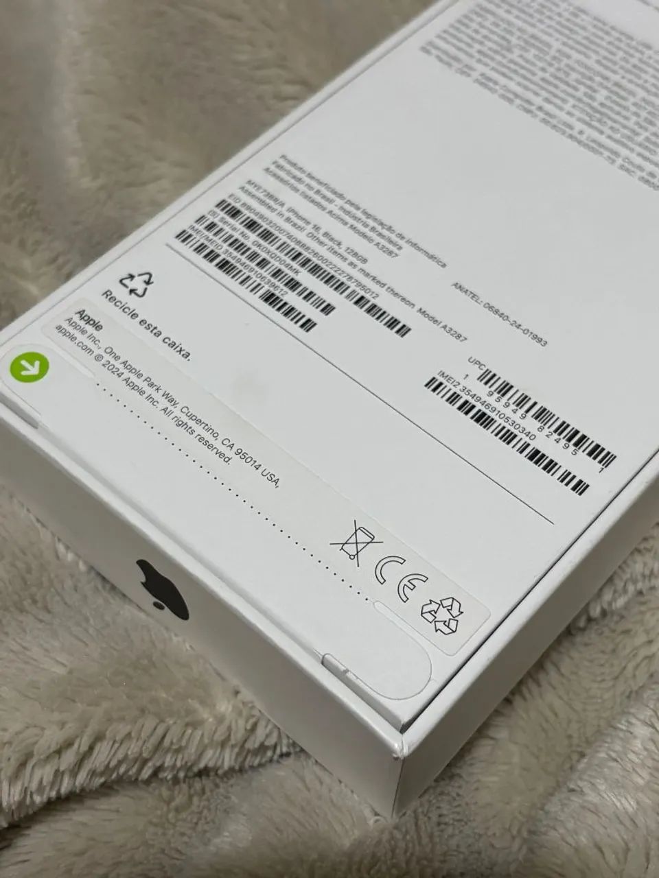 Iphone 16 128gb Black novo - Foto 3