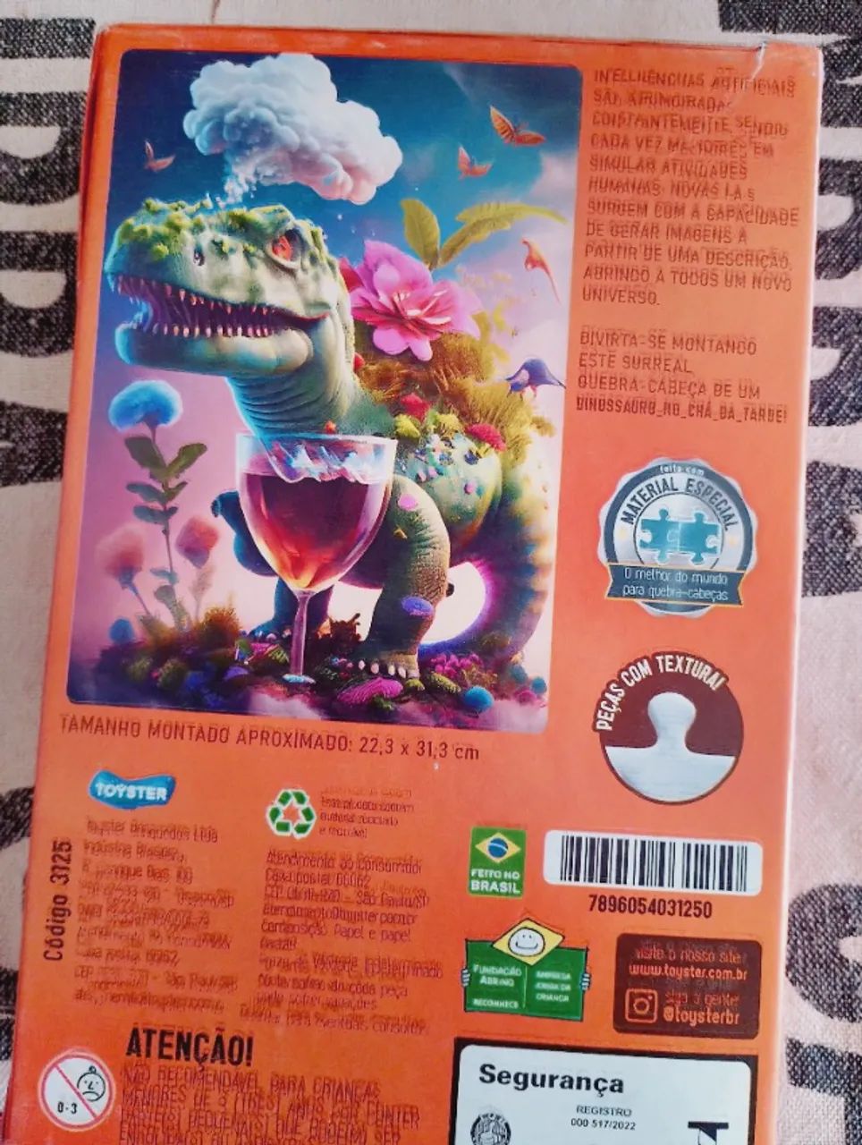 Quebra-Cabeça Tea Rex 500 - Brinquedos e Jogos - Cajuru, Curitiba