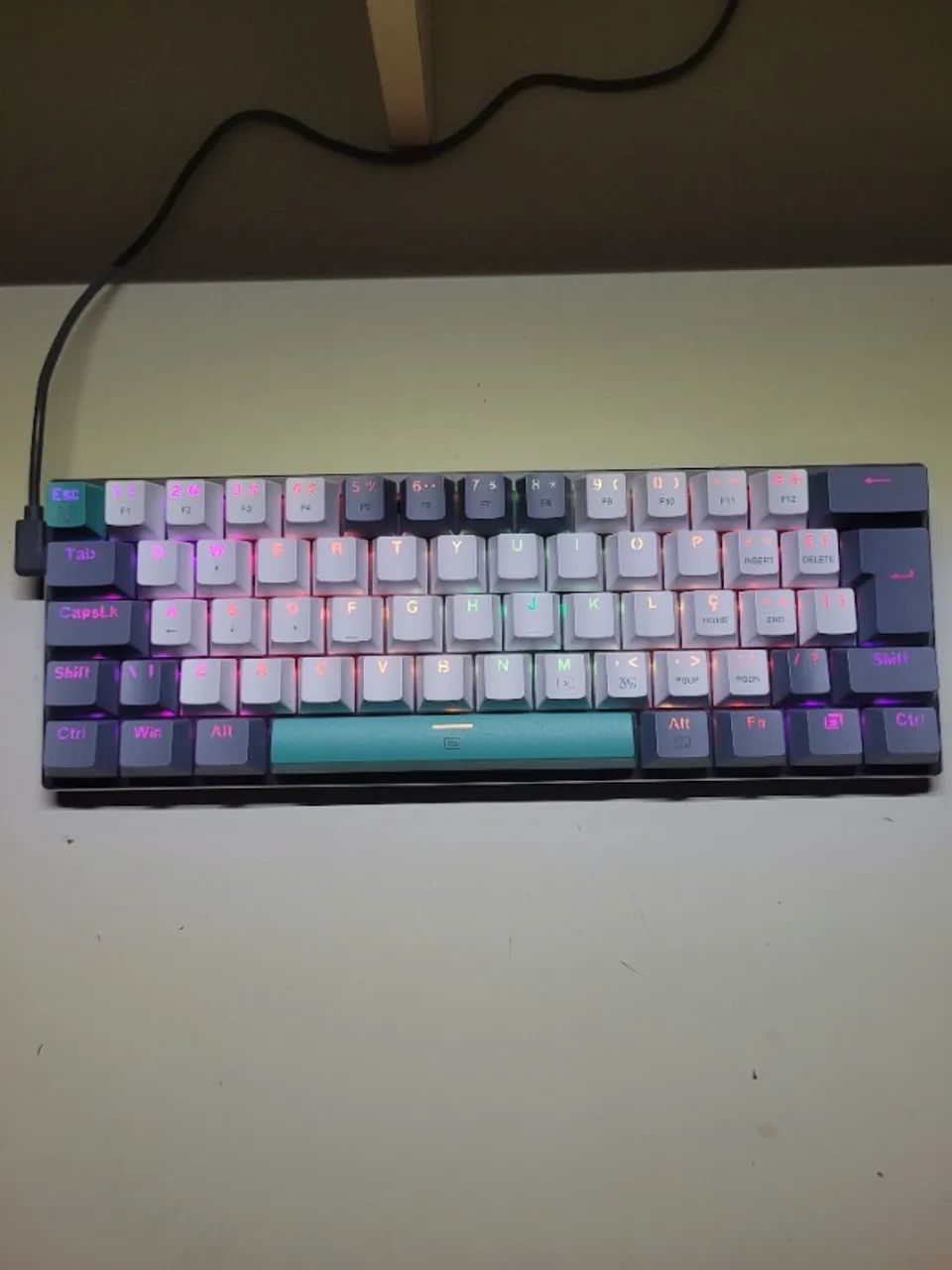 Teclado Mecânico K500-B61 ABNT2 - Foto 2