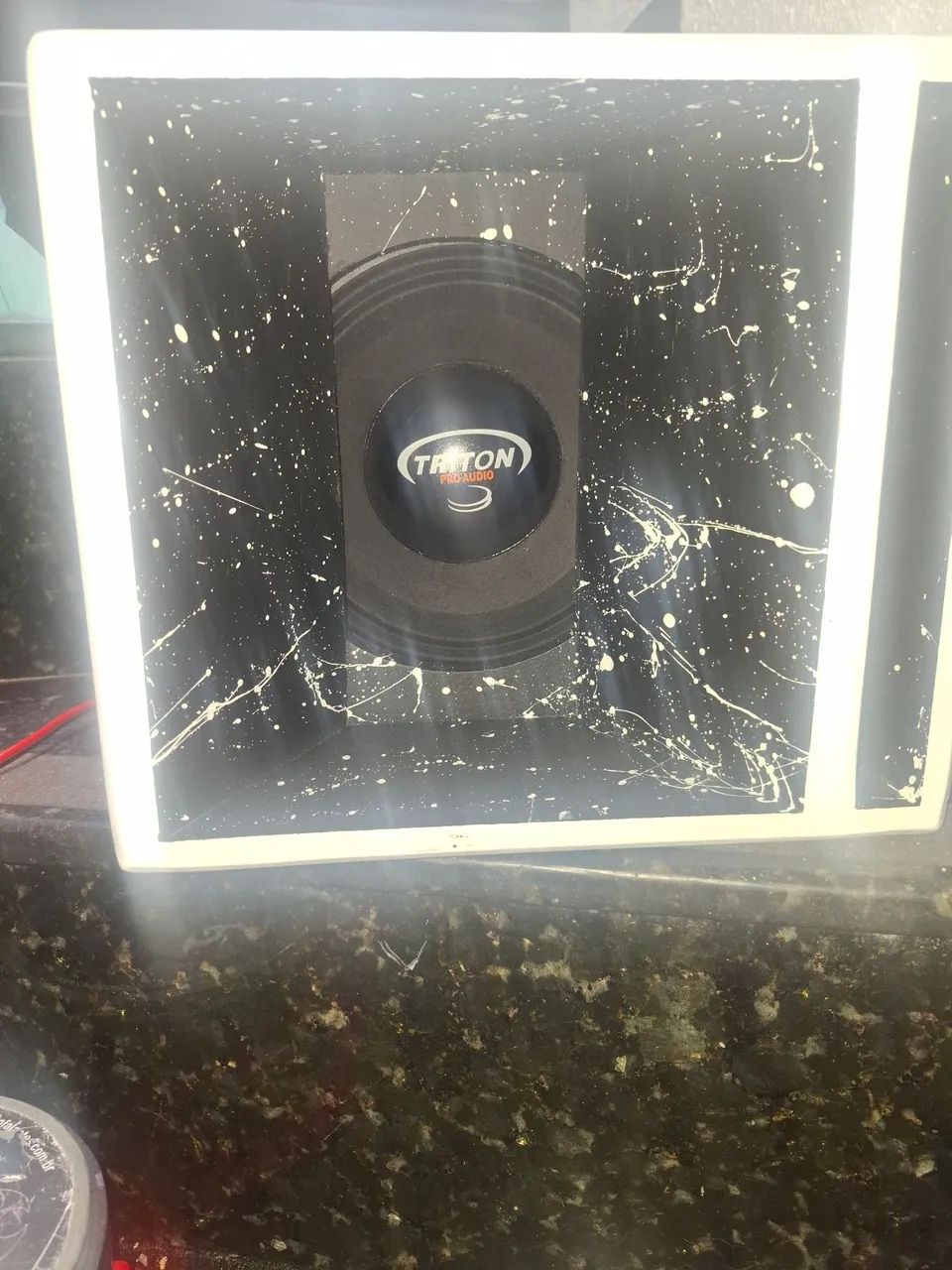 Caixa com medio grave triton 8"  - Foto 3