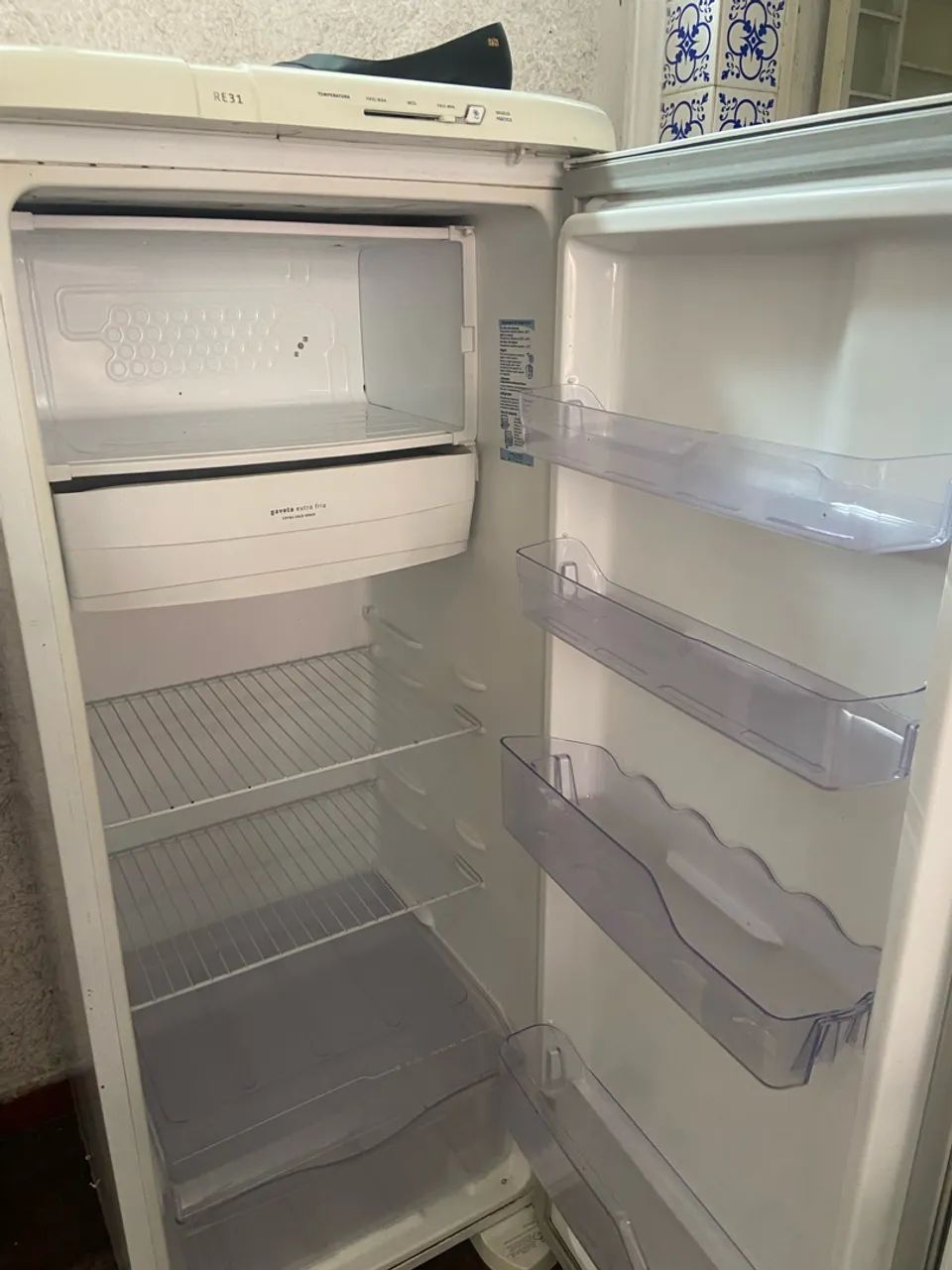 Geladeira sem funcionar 