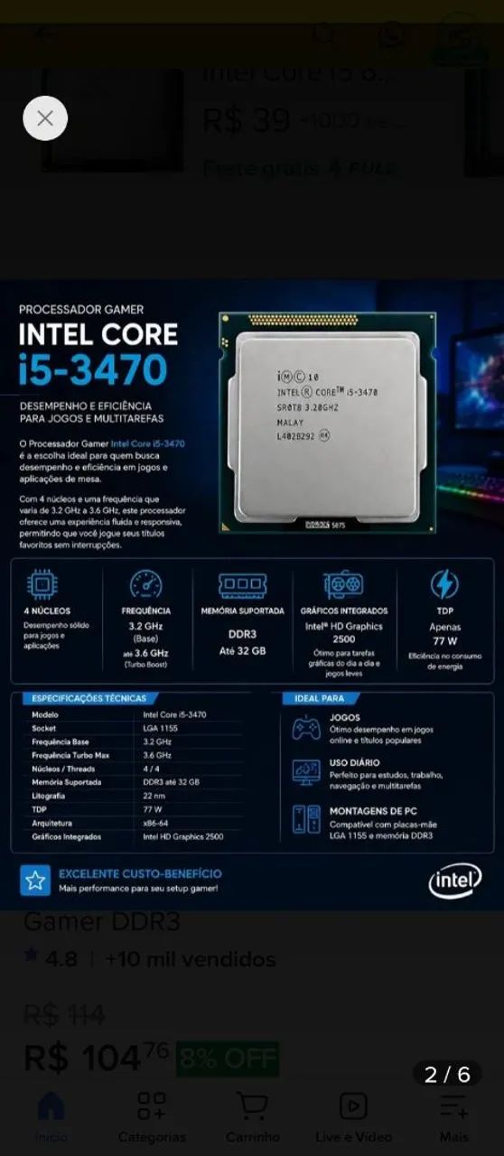 Kit i5 3470