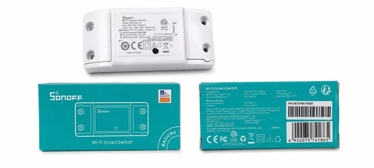 Interruptor inteligente Sonoff Wi-fi Smart Switch - Foto 2