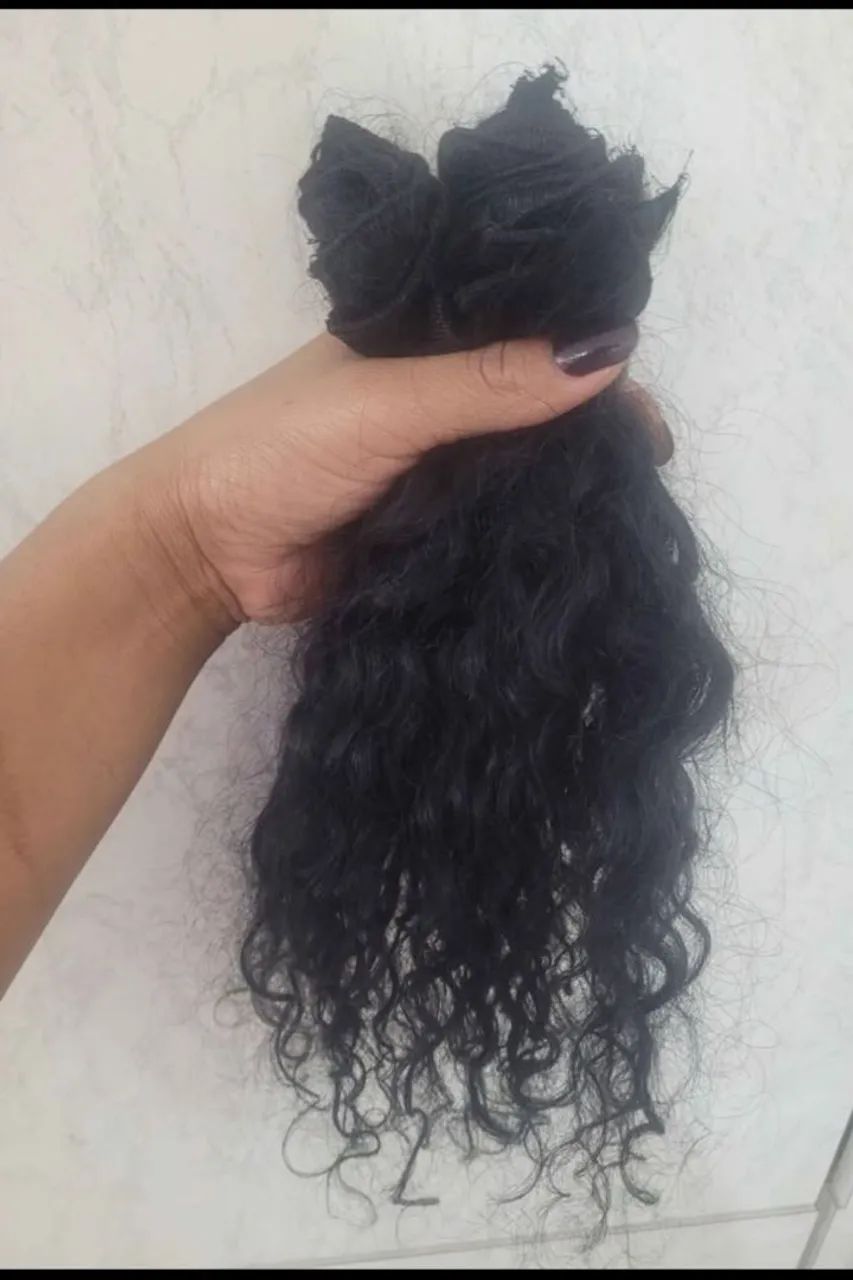 Cabelo humano cacheado - Foto 3