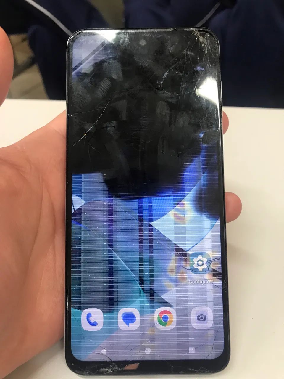 Moto g23 com tela quebrada - Foto 4