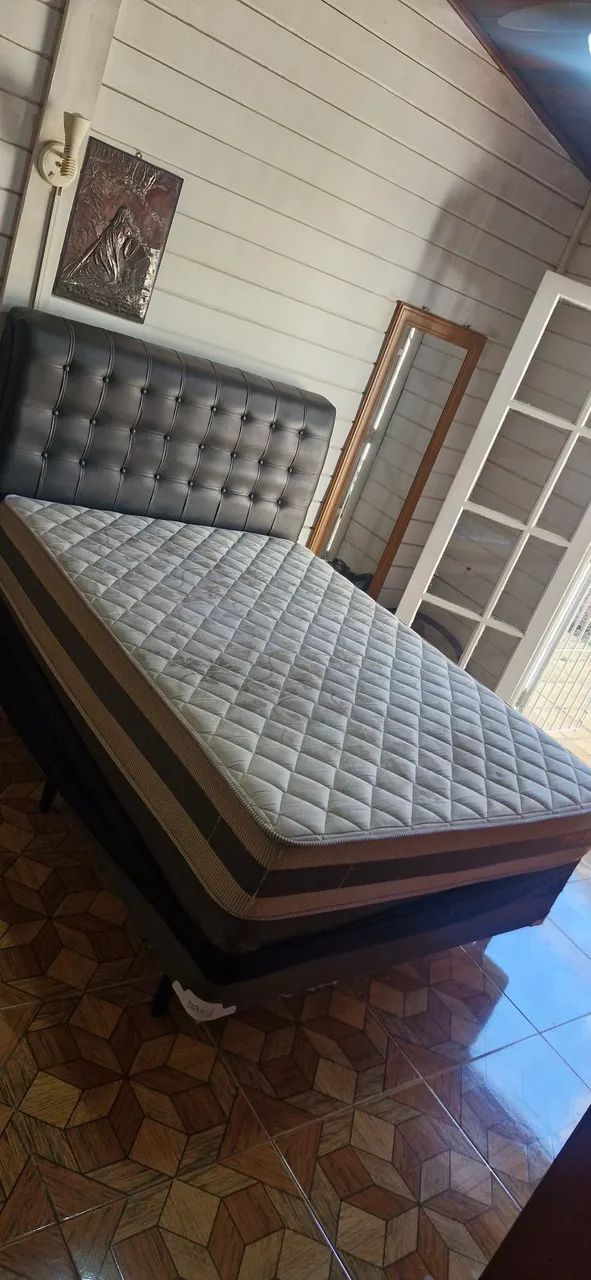 Cama Box + cabeceira valor simbolico - Foto 2