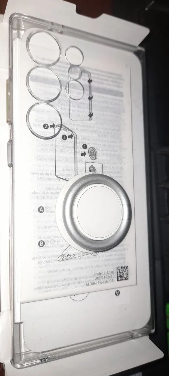 Capa clear gadget galaxy s24 ultra original samsung - Foto 4