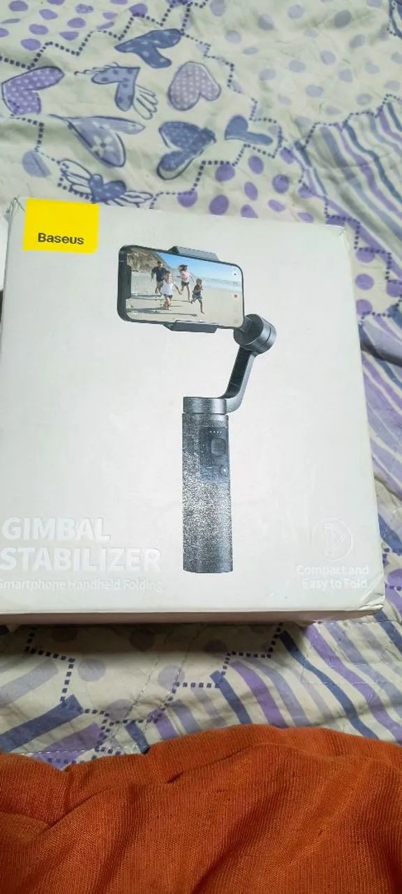 gimbal stabilizer handheld folding profissional  - Foto 4