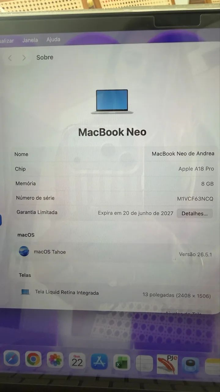 MacBook Neo 512 - Foto 2